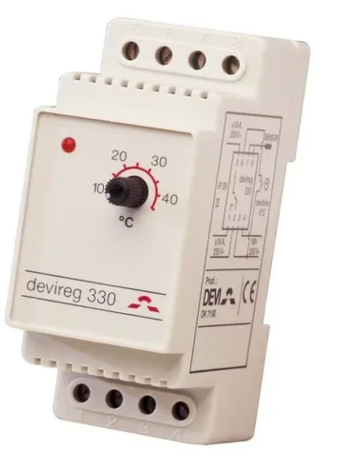 Termostato 4 - Analógico DIN-Rail DEVI
